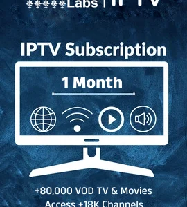 Typhoon Labs IPTV - 1 Month Subscription